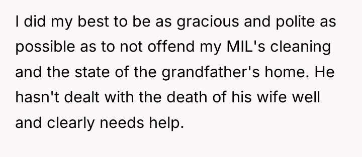 I did my best to be as gracious and polite...