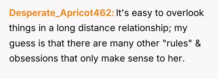 Desperate_Apricot462 It's easy to overlook things in a long distance...