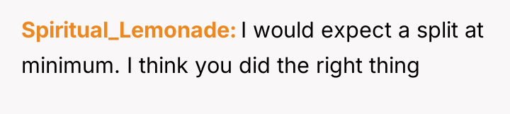 Spiritual_Lemonade I would expect a split at minimum. I think...