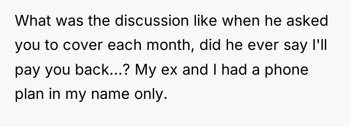 What was the discussion like when he asked you to...
