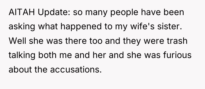 AITAH Update: so many people have been asking what happened...
