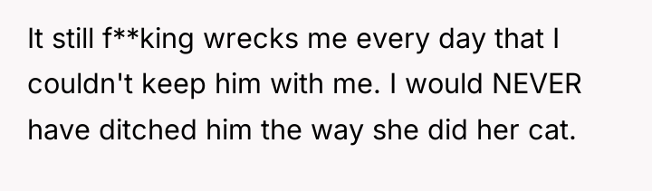 It still f**king wrecks me every day that I couldn't...