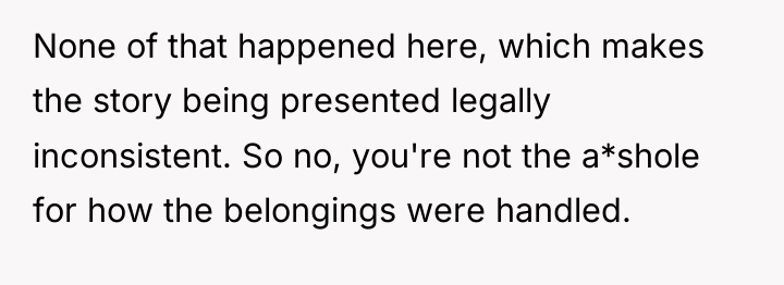 None of that happened here, which makes the story being...