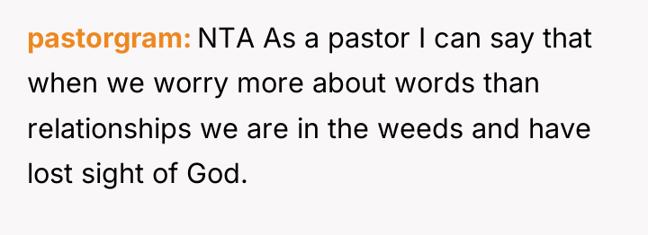 pastorgram NTA As a pastor I can say that when...