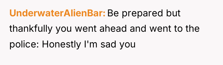 UnderwaterAlienBar Be prepared but thankfully you went ahead and went...