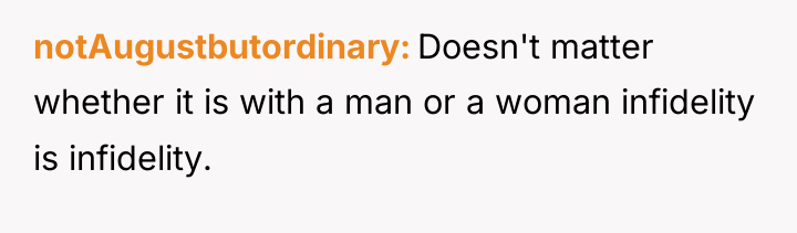 notAugustbutordinary Doesn't matter whether it is with a man or...