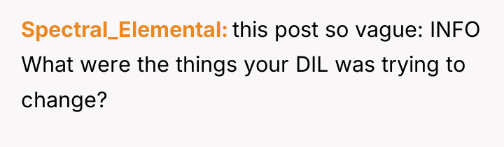 Spectral_Elemental this post so vague: INFO What were the things...