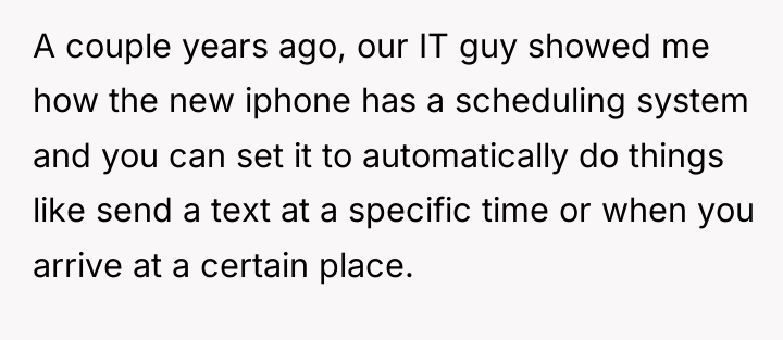 A couple years ago, our IT guy showed me how...