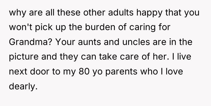 why are all these other adults happy that you won't...