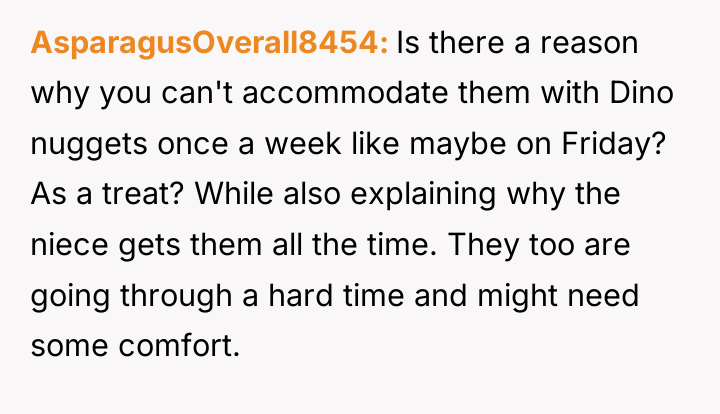 AsparagusOverall8454 Is there a reason why you can't accommodate them...