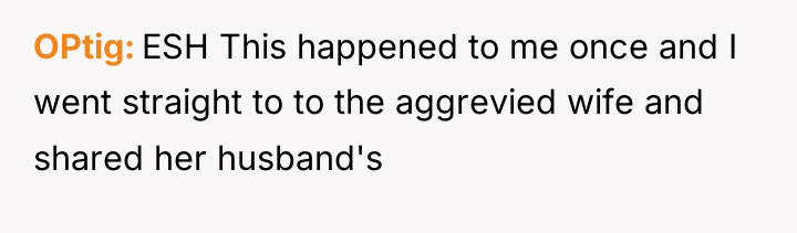 OPtig ESH This happened to me once and I went...