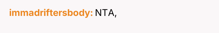 immadriftersbody NTA,