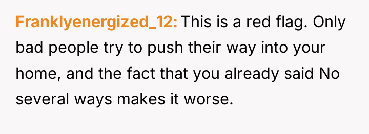 Franklyenergized_12 This is a red flag. Only bad people try...