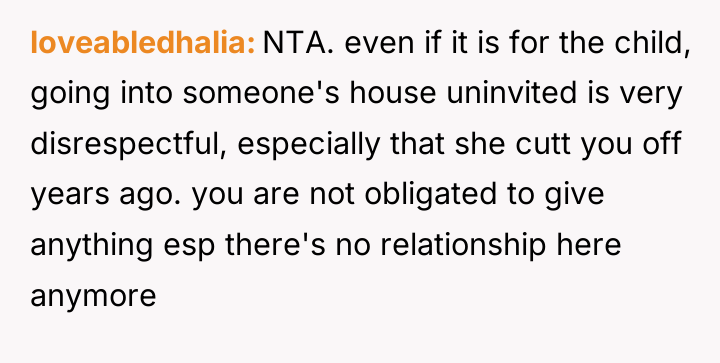 loveabledhalia NTA. even if it is for the child, going...
