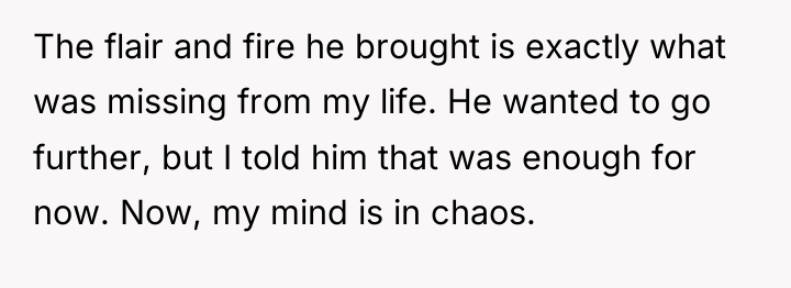 The flair and fire he brought is exactly what was...