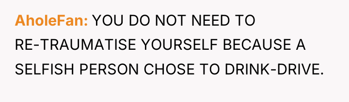 AholeFan YOU DO NOT NEED TO RE-TRAUMATISE YOURSELF BECAUSE A...