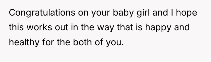 Congratulations on your baby girl and I hope this works...
