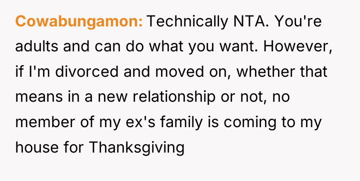 Cowabungamon Technically NTA. You're adults and can do what you...