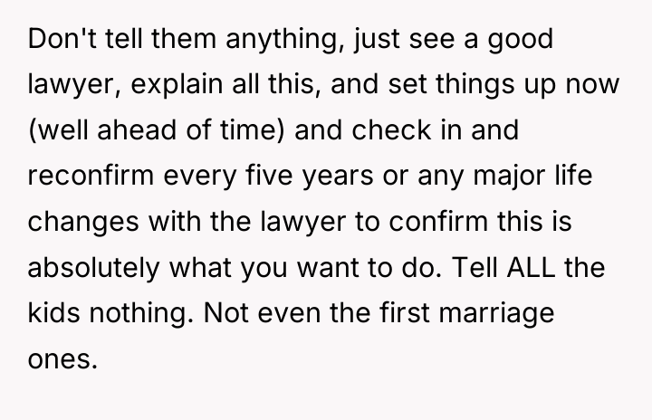 Don't tell them anything, just see a good lawyer, explain...