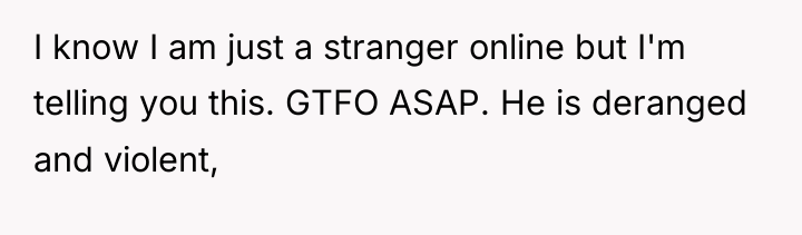 I know I am just a stranger online but I'm...