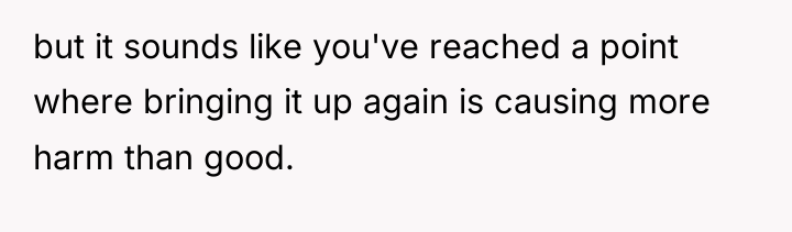 but it sounds like you've reached a point where bringing...