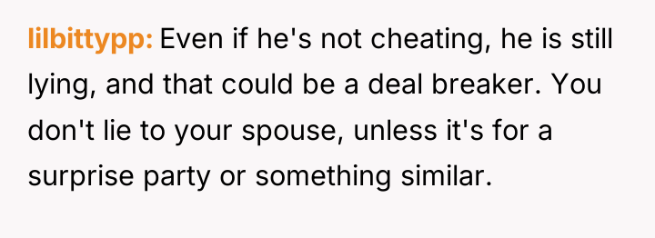 lilbittypp Even if he's not cheating, he is still lying,...