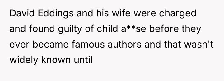 David Eddings and his wife were charged and found guilty...