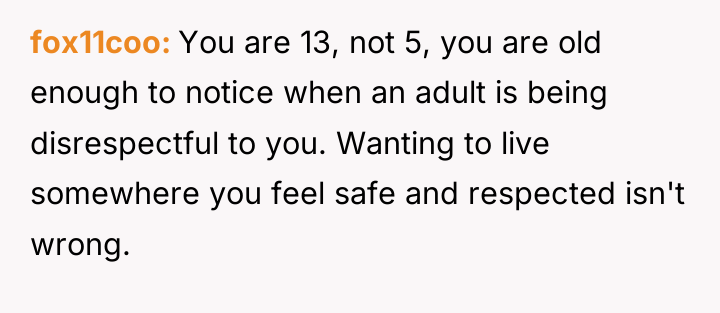 fox11coo You are 13, not 5, you are old enough...