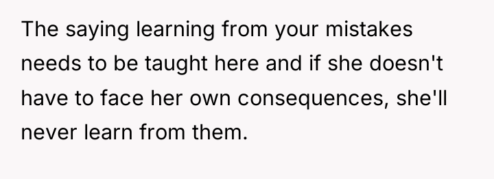The saying learning from your mistakes needs to be taught...