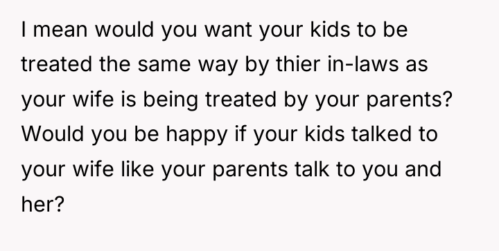 I mean would you want your kids to be treated...