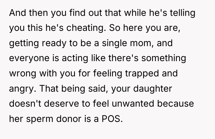 And then you find out that while he's telling you...