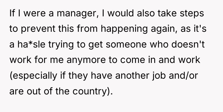 If I were a manager, I would also take steps...
