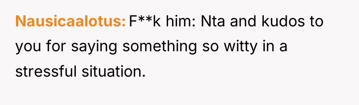 Nausicaalotus F**k him: Nta and kudos to you for saying...