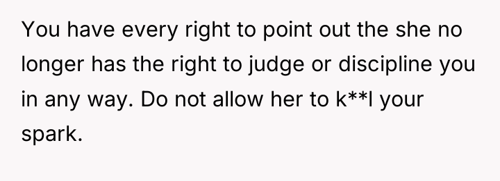 You have every right to point out the she no...