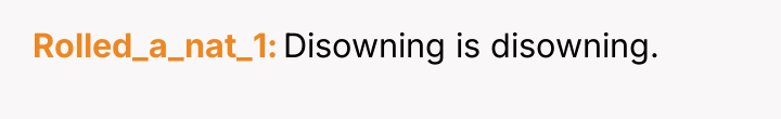 Rolled_a_nat_1 Disowning is disowning.