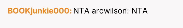BOOKjunkie000 NTA arcwilson: NTA