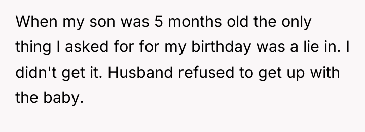 When my son was 5 months old the only thing...