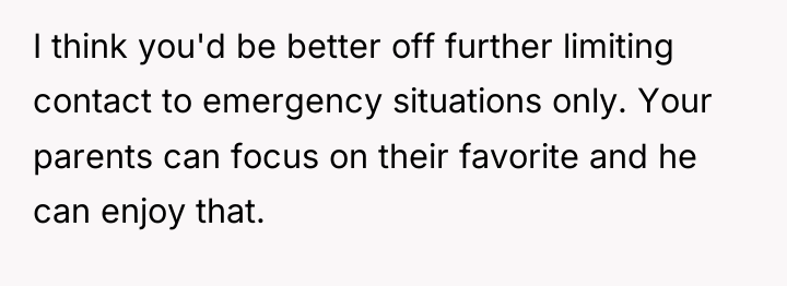 I think you'd be better off further limiting contact to...