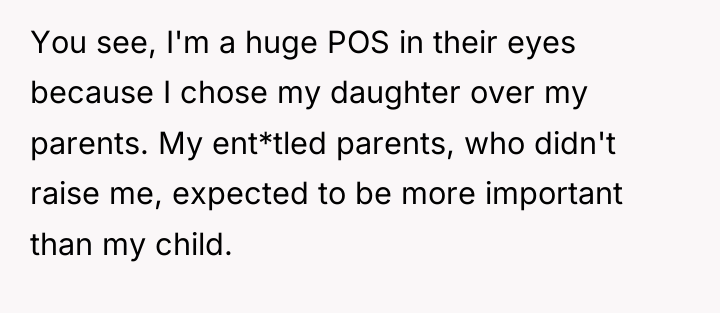 You see, I'm a huge POS in their eyes because...