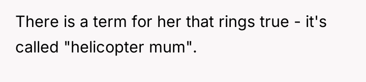 There is a term for her that rings true -...