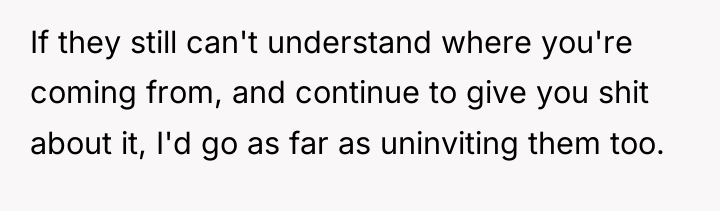 If they still can't understand where you're coming from, and...