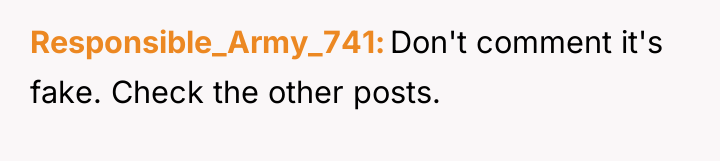 Responsible_Army_741 Don't comment it's fake. Check the other posts.