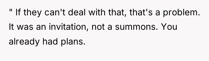 " If they can't deal with that, that's a problem....
