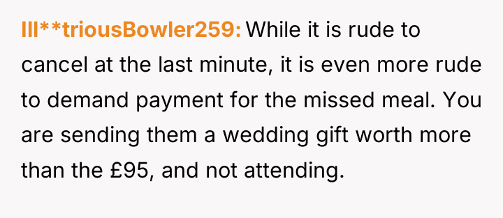 Ill**triousBowler259 While it is rude to cancel at the last...