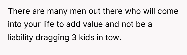 There are many men out there who will come into...