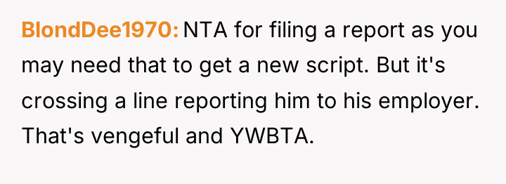 BlondDee1970 NTA for filing a report as you may need...