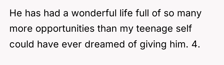 He has had a wonderful life full of so many...
