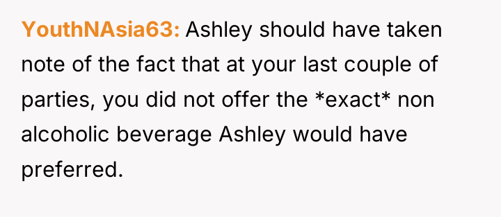 YouthNAsia63 Ashley should have taken note of the fact that...