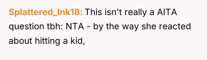 Splattered_Ink18 This isn't really a AITA question tbh: NTA -...