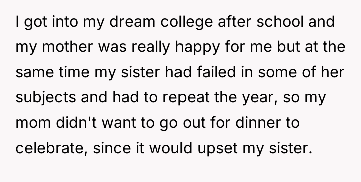 I got into my dream college after school and my...